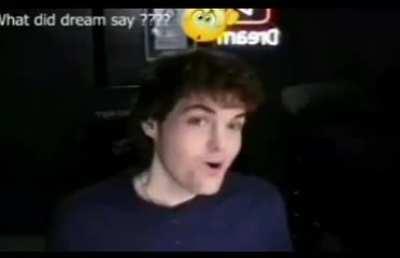 What did dream say ???? 🤨