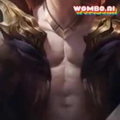 Sett when the lane becomes a 2V1 and he has W up