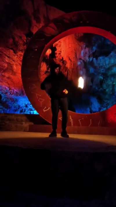 Poi in the Canyon.