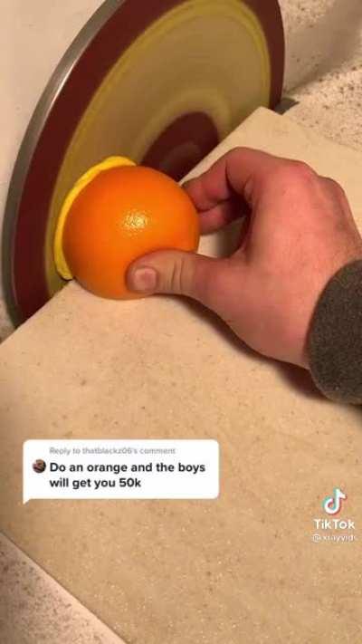 Наждак с запахом апельсина