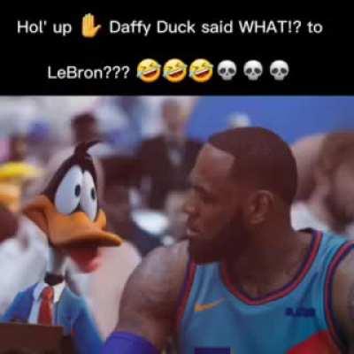 🤚🦆🗣⁉️⏩👨🏿‍🦲❗️