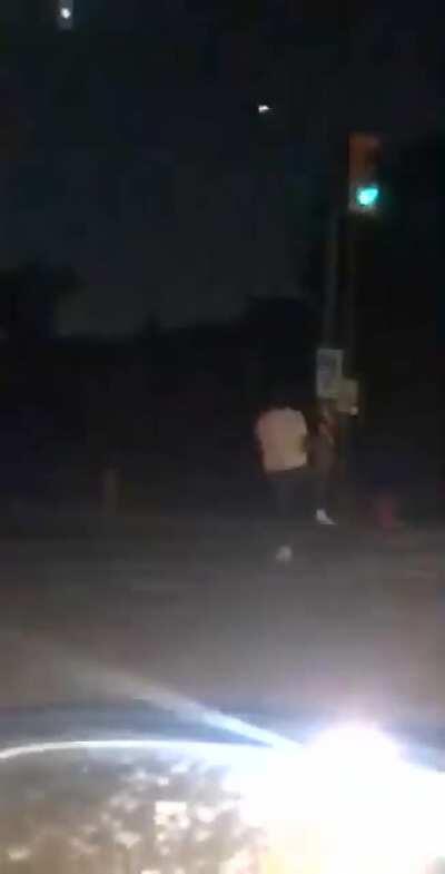 Street Light Broken = Solo Dance Party