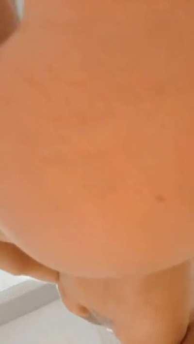 We should get in my shower after the gym