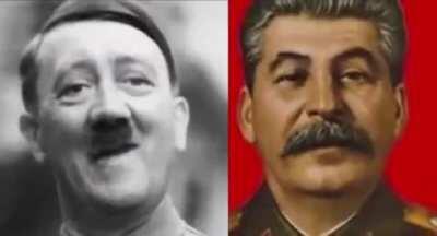 Hitler and Stalin having fun :)