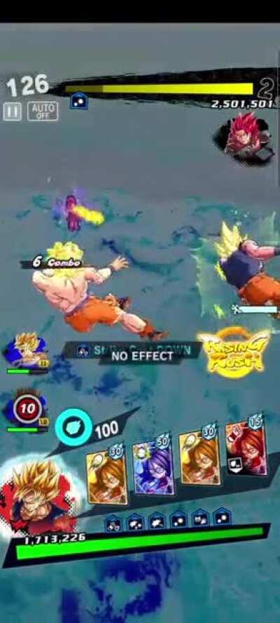 Ultra Goku's Blast cover change