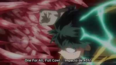 One Punch Deku in action!