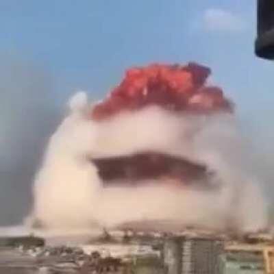 The explosion when your Nighthawk's Paveway strikes deep into enemy territory.