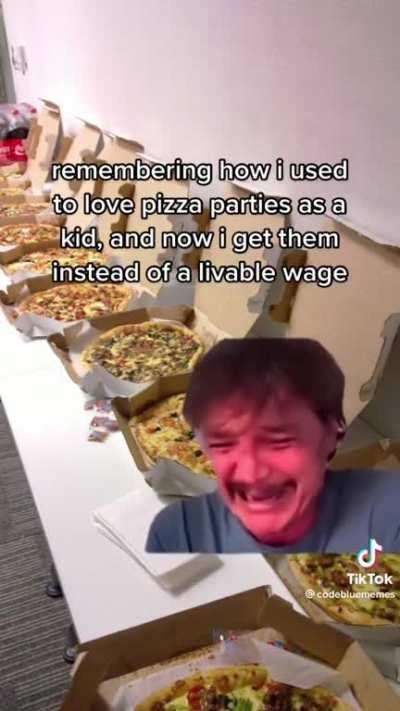 Pizza parties are forever ruined