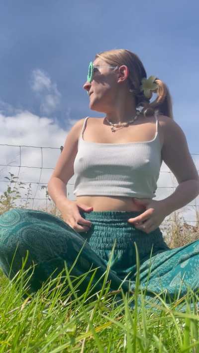 Just flashing you at my local park. Hope I didn’t distract the 5-a-side team