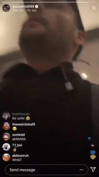 Juice & Polo G running from the cops lmaoo.