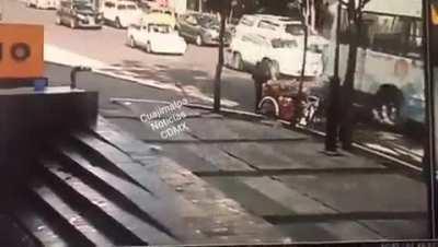 If that guy died, I hope it was at least instant so his last moments wouldn’t be in agony…