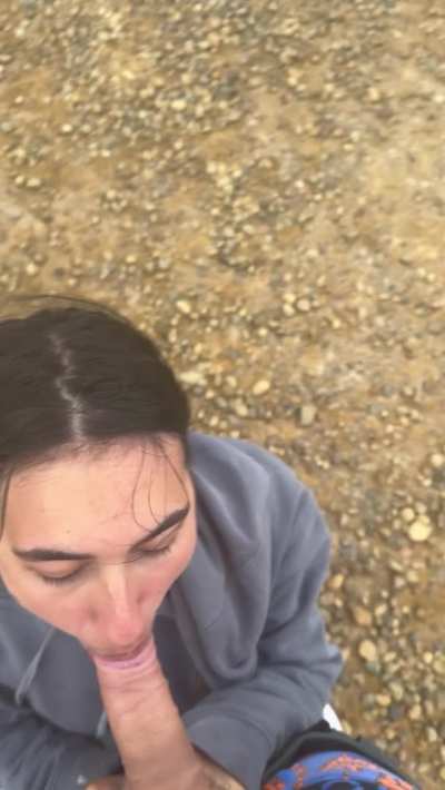 Blowjob at the end of the (civilised) world!