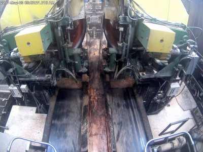 Bandsaw hitting a nail