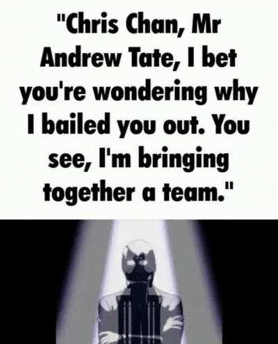 Context: Both are infamous narcissistic assholes that got released from prison within a month