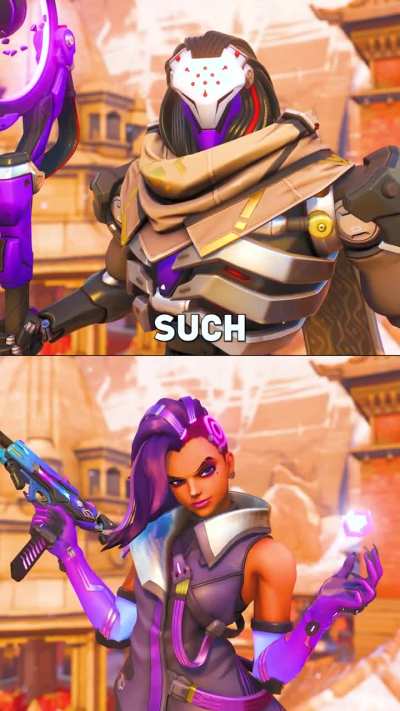 this Sombra interaction doesn't get enough credit; ICE is also what you need to break in order to hack! credits to @sennti_ on TT