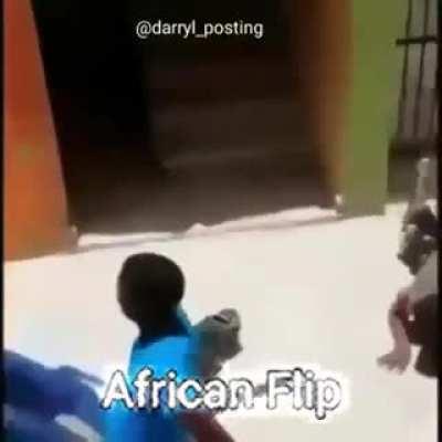 Buen flip. Se le ve bastante contracturado al pana 😳