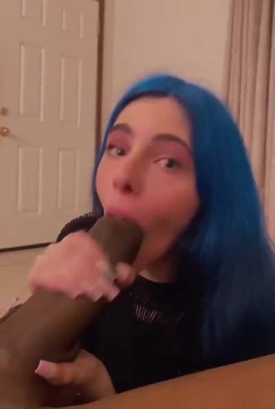 Barely could fit in her mouth