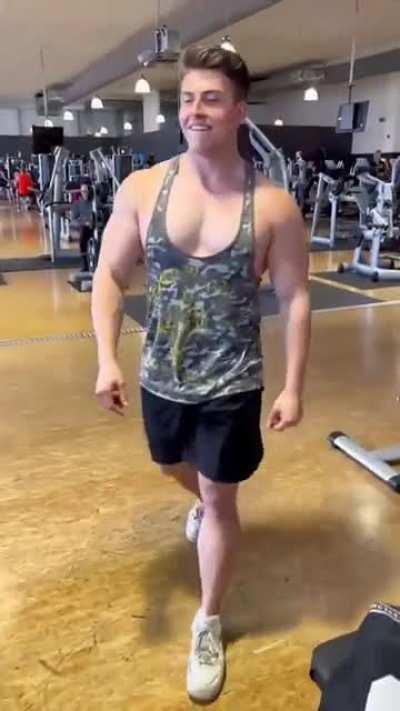 When you see another gym goer