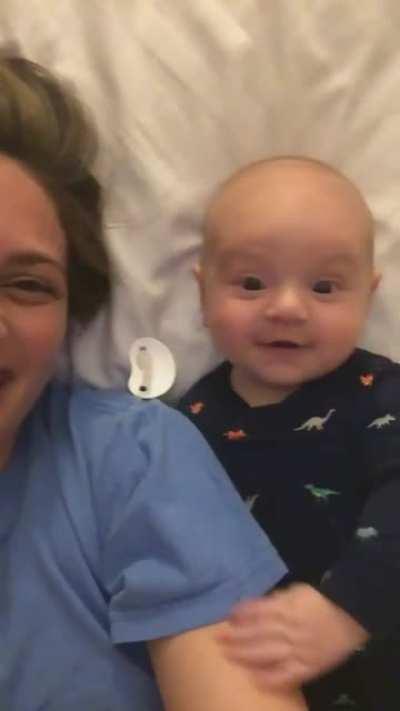 When you just can’t believe that you’re seeing TWO of Mommy