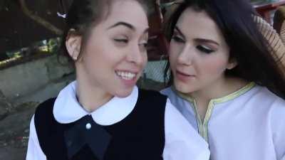 Sweet Schoolgirl Riley Reid Gets Ass Fucked by Succubus