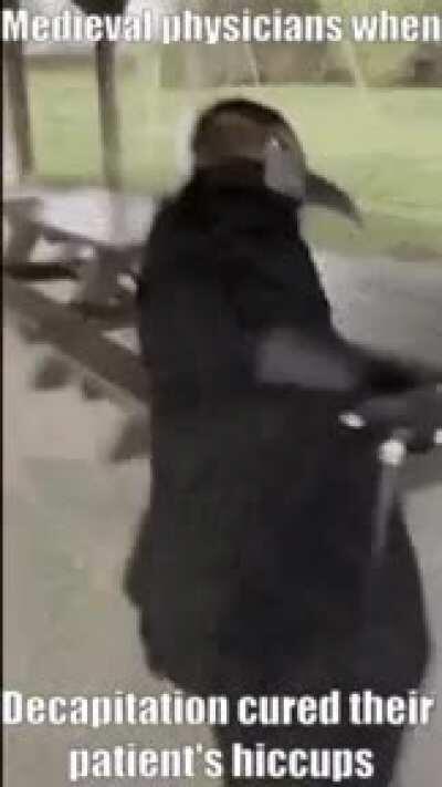 They may be dead, but at least they don’t have any more symptoms! (Template yoinked from another meme)