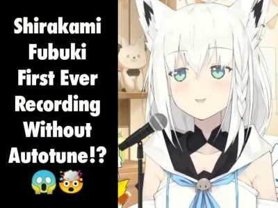 Fubuki real voice expose?? 😈🤩