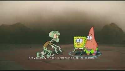 Squidward gets bodied by senator armstrong