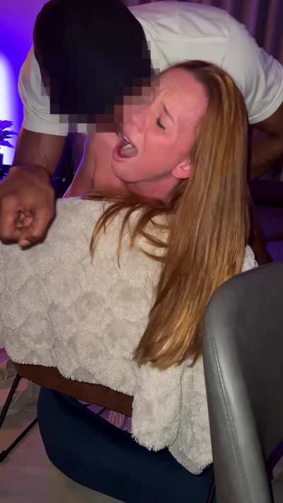imagine getting to watch while your girl is cumming on a cock 3 times the size, struggling to maintain eye contact