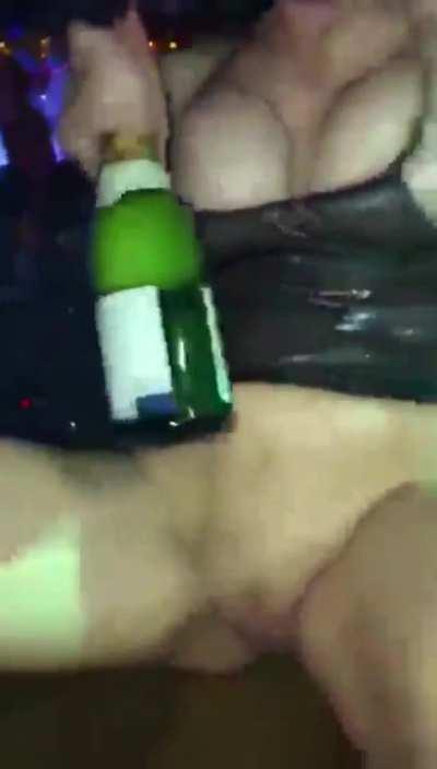 Girl Dancing in The Bar