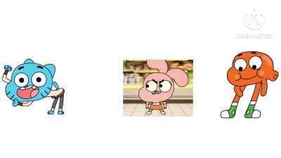 Gumball Anais and Darwin Dancing to their Own intro