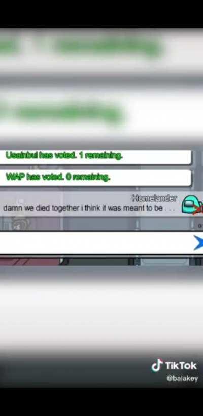 Imposter found at the very end