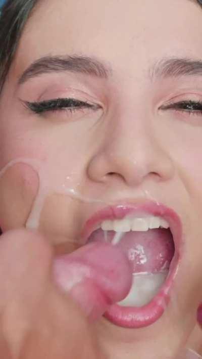 Her love for cum knows no boundaries