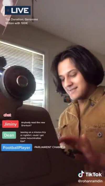 Twitch streaming circa 1700’s