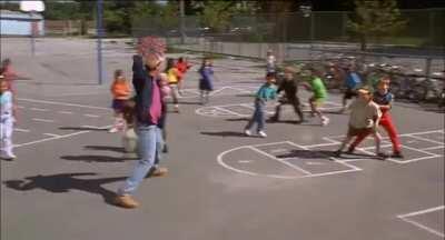 When the schools open up a bit too early.