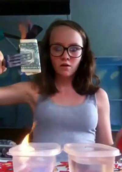 WCGW while doing a magic trick with fire