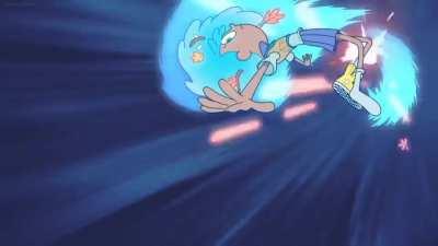 AND THEN COMES A GIANT FIST