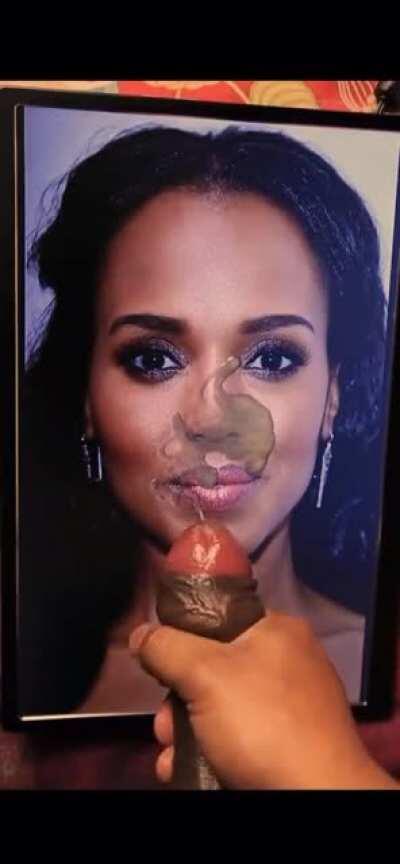 Kerry Washington Cum Tribute