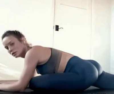 Would you eat Brie Larson’s sweaty ass after a workout?