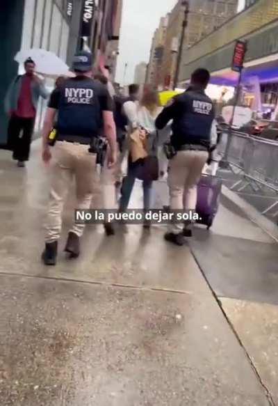 The NYPD and ICE mistakenly arrest a Chilean woman on vacation in New York City and police left her 12-year-old daughter on the street alone.