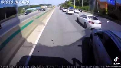 This guy's insurance is through the roof. ( not my video )