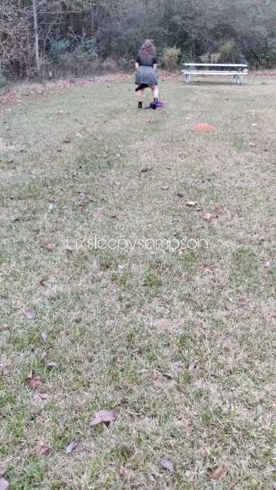 Ohh no, I dropped my jacket way over there 