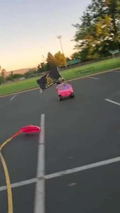 Not sure if this fits here, but don't tow a toy car