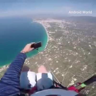 WCGW if I try to take a photo in the air?