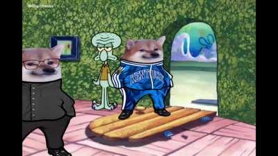 Squidward tried to spread russian disinformation