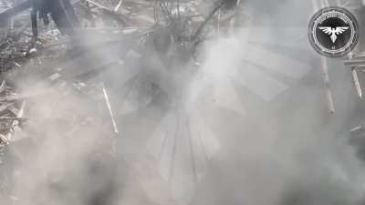 Ukrainian FPV Drones of the 47th Mechanized Brigade blow up Russian soldier hiding in basement. | 3.9.24 |