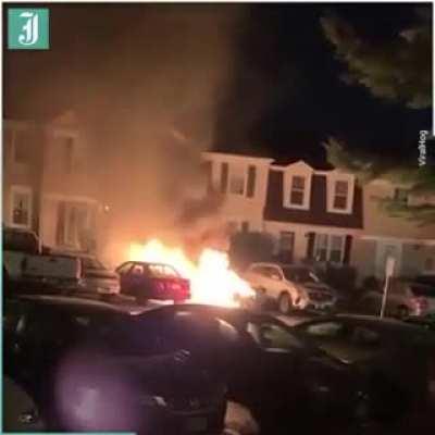 Revving the engine like an idiot