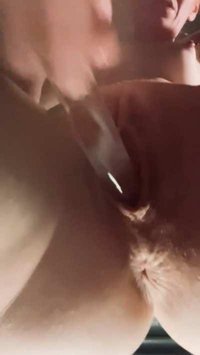 POV squirting on your face