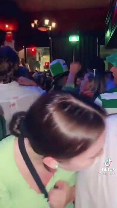 she went around kissing random men to make it look like they're cheating