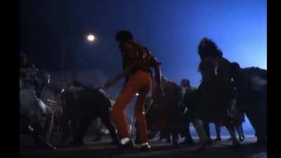 The entire Thriller dance