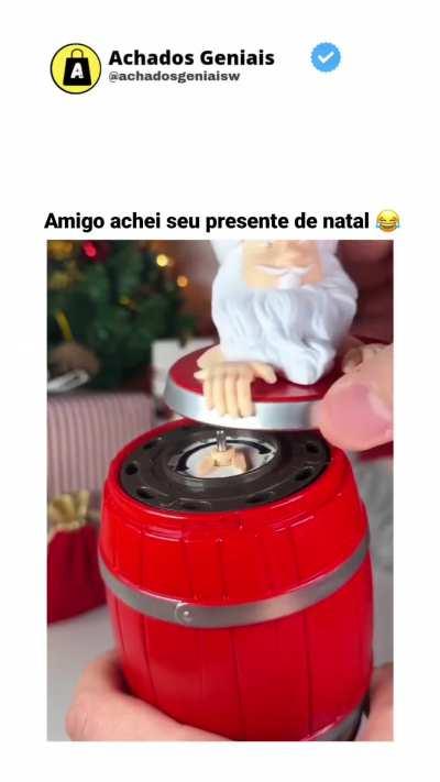 Meu presente de Natal pro Gus